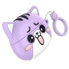 Бездротові навушники HOCO EW48 purple cat