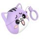 Бездротові навушники HOCO EW48 purple cat