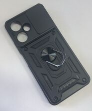 Armor Case With Curtain for Xiaomi Redmi 13C 5G Чорний