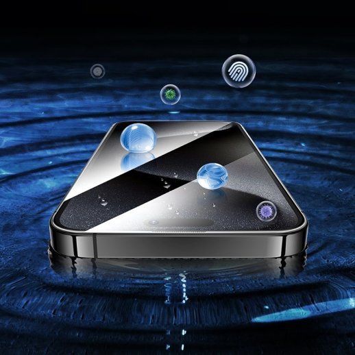 Скло для телефону HOCO A39 Engraved 3D HD 0.15mm APPLE iPhone 14 PRO | iPhone 15 | iPhone 16 6.1"