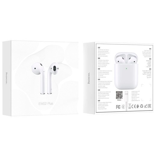 Бездротові навушники HOCO EW02 Plus, білий