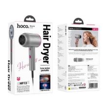 HOCO HP13 Фен для волосся з гарячим і холодним повітрям, РОЖЕВО-ЧЕРВОНИЙ