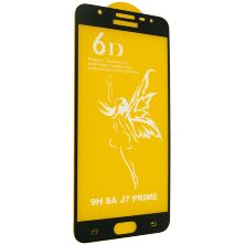 Захисне скло 6D PREMIUM SAMSUNG G610F Galaxy J7 Prime | J7 Prime 2 BLACK
