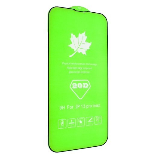 Захисне скло 11D для APPLE IPHONE 13 PRO MAX 6,7" ЧОРНИЙ