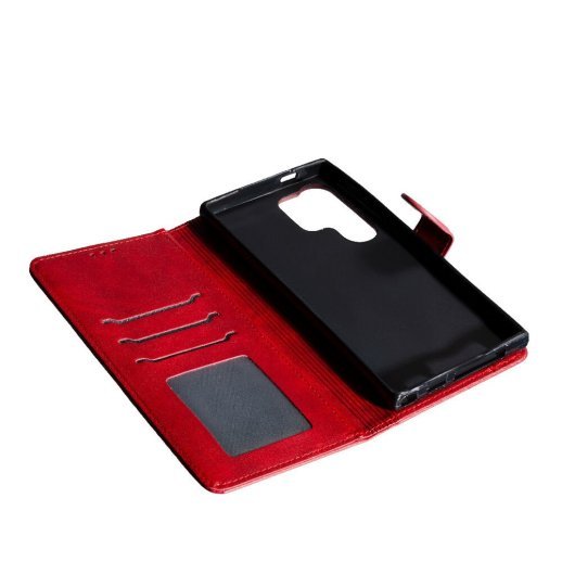 Flip Cover "Business" для Samsung S24 Ultra Red