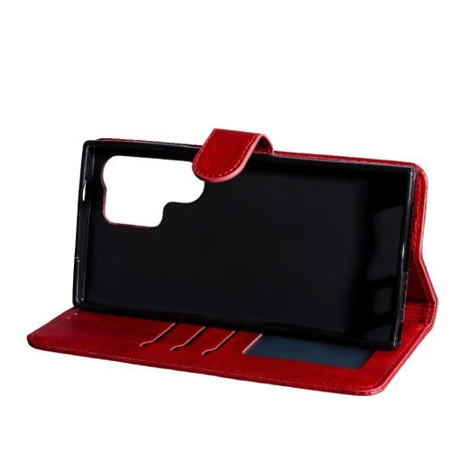 Flip Cover "Business" для Samsung S24 Ultra Red