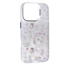 Накладка Soft Milky для Apple iPhone 16 Pro Max Love cat