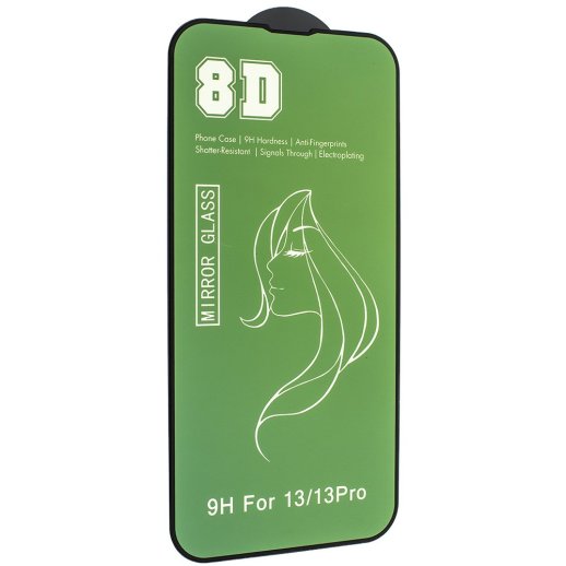 Захисне скло 8D MIRROR APPLE IPHONE 13 6,1"