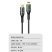 Кабель USB-C WUW X186 Type-C - Lightning 20W PD ТКАНИНА ЧОРНИЙ