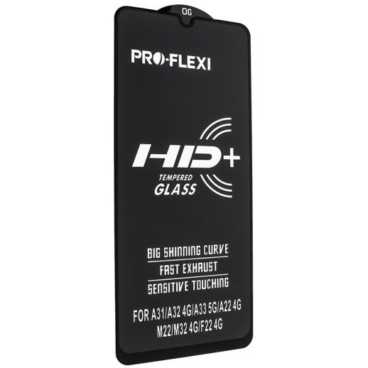 Захисне скло PRO-FLEXI HD+ SAMSUNG A336 Galaxy A33 5G (2022) ЧОРНИЙ