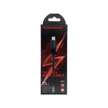 USB Cable TORNADO TX13 Type-C 2.4A/1m Чёрный