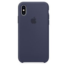 Чохол Silicone Case Original Apple iPhone Xs Midnight Blue