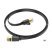 Мережевий кабель LAN (RJ45) HOCO US07, 1 м, чорний