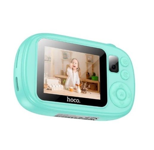 ФОТО КАМЕРА HOCO DV205 Dual camera children camera, ,БЛАКИТНИЙ