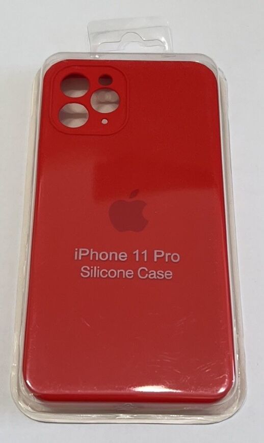 Чохол Silicone Case Copy Apple iPhone 11 Pro Square Red, 12