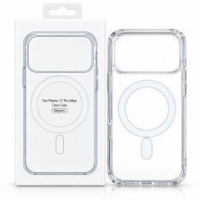Силиконовый чехол Clear Case Magnetic для iPhone 14 6,1"