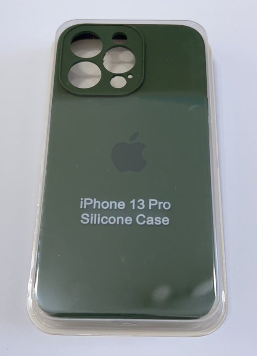 Чохол Silicone Case Copy Apple iPhone 13 Pro Square Army Green, 18