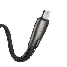 USB кабель HOCO U58 USB - micro USB 1.20M, чорний