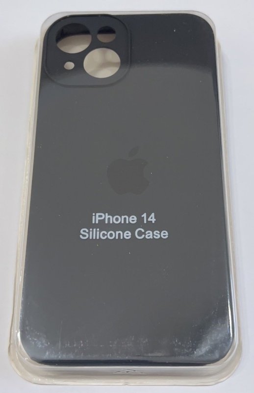 Чохол Silicone Case Copy Apple iPhone 14 Square Dark Grey