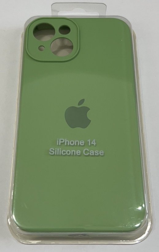 Чохол Silicone Case Copy Apple iPhone 14 Square Dark Grey