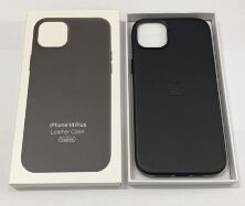Чохол Leather Case Apple Iphone 14 Plus  MagSafe Midnight