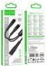 USB-C кабель HOCO X123 Victory 2-in-1 charging cable (C to C + C), чорний