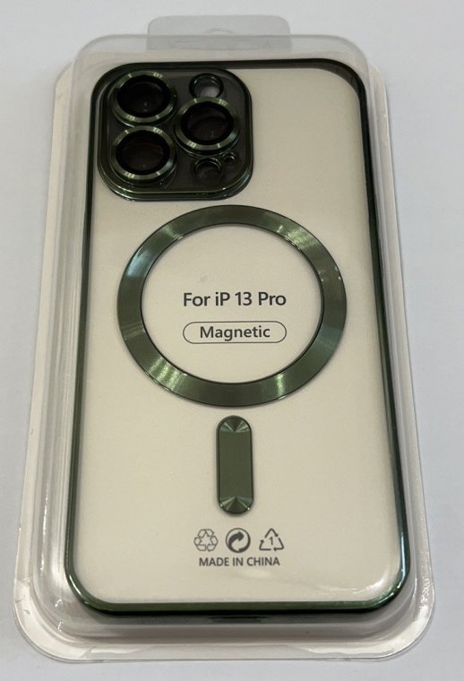 Case Magsafe With Frame for Apple Iphone 13 Pro Black