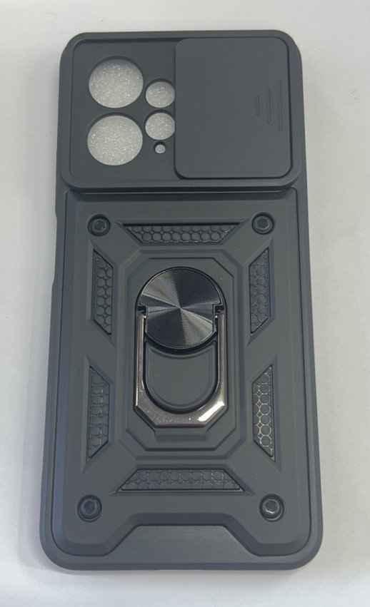 Armor Case With Curtain for Xiaomi Redmi 12 Чорний