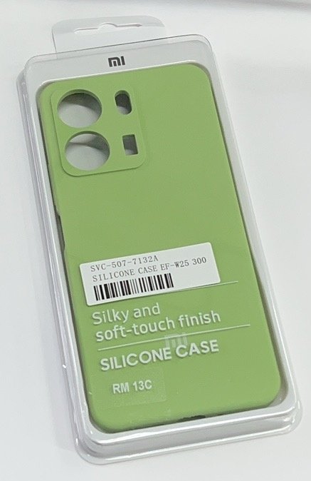 Чехол Silicone Case for Xiaomi Redmi 13C 4G Mint Green