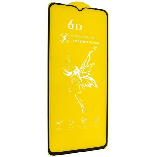 Захисне скло 6D PREMIUM OPPO A18 ЧОРНИЙ