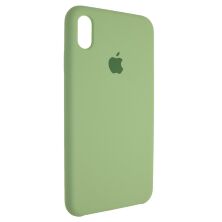 Задня накладка Silicone Case APPLE IPHONE XS MAX, відкритий низ 61