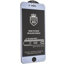 Захисне скло 6D для APPLE IPHONE 6 | 6S БІЛИЙ