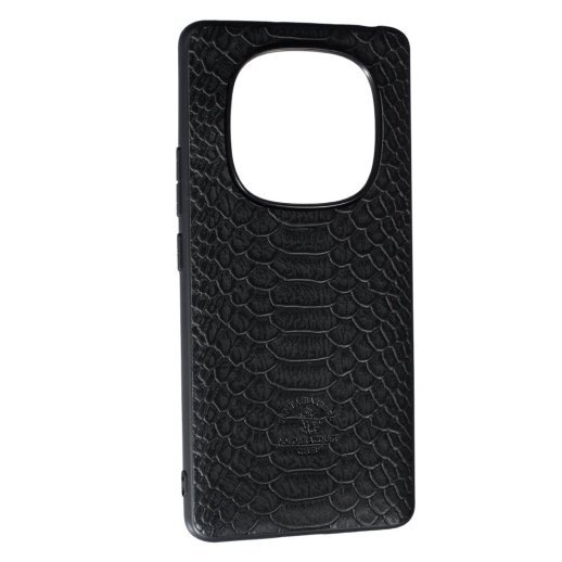 Накладка Santa Barbara Snake для Xiaomi Redmi Note 14 Pro (5G) / Poco X7 Black