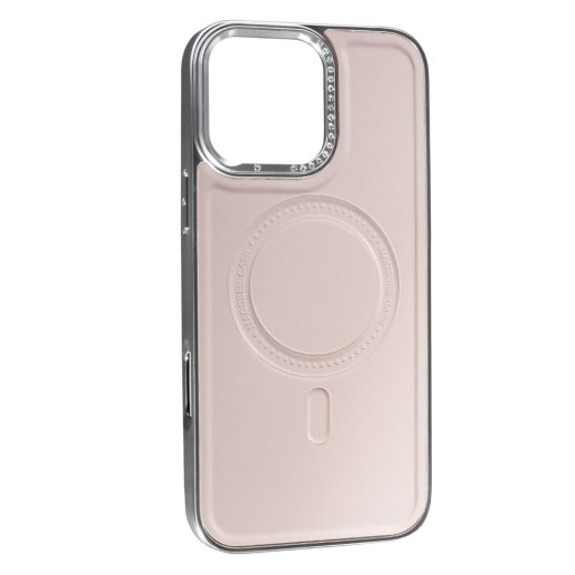 Накладка Magnetic With Magsafe Classic для Apple iPhone 16 Pro Pink
