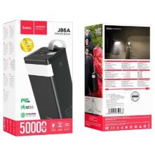 Power Bank HOCO J86A Powermaster 22.5W fully compatible power bank 50000 mAh чорний