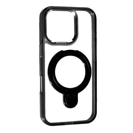Накладка Metal Holder With Magsafe для Apple iPhone 16 Pro Max Black