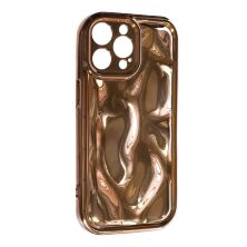 Накладка Aluminium Case для Apple iPhone 15 Pro Gold