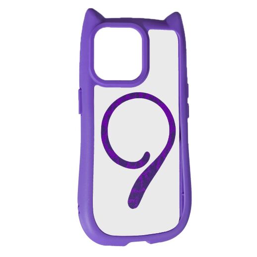Накладка Cat Case With Magsafe для Apple iPhone 15 Pro Violet