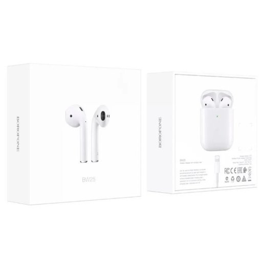 Бездротові навушники BOROFONE BW25, білий