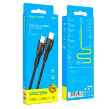 USB-C кабель BOROFONE BX51 Triumph charging data Type-C - Lightning, ЧОРНИЙ
