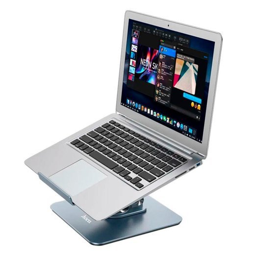 Настільний тримач HOCO PH52 PLUS Might metal rotating для планшету від 9,7" до 15,6", СІРИЙ
