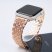 Ремінець металевий стрази rhinestones APPLE WATCH 38/40/41 MM №2