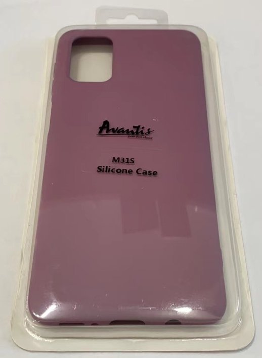 Avantis Full Silicone Case Samsung M31s Lilac pride