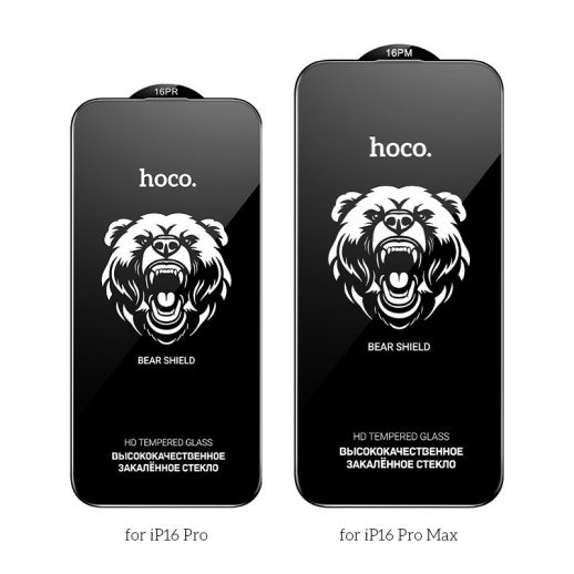 Скло для телефону HOCO A777 Bear Shield HD APPLE iPhone 16 PRO MAX 6.9"