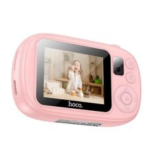 ФОТО КАМЕРА HOCO DV205 Dual camera children camera, РОЖЕВИЙ