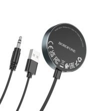 Bluetooth аудіо ресівер Borofone BC58, сірий