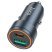 Автомобільний зарядний пристрій HOCO Z57A PD 30W + QC3.0, сірий