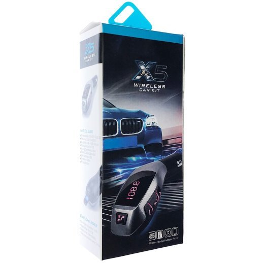 FM модулятор X5 Bluetooth / гучномовець