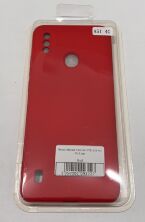 Чохол Silicone Case for ZTE A51 4G No Logo Red