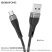 USB кабель BOROFONE BX46 Rush silicone charging data USB - micro USB